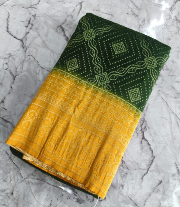 Kaddi Border Georgette Saree | VPC 121
