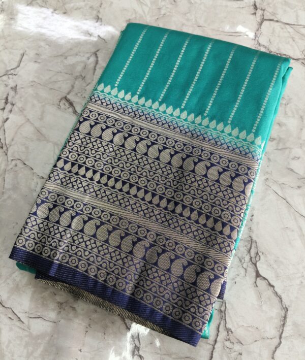Kaddi Border Georgette Saree | VPC 115