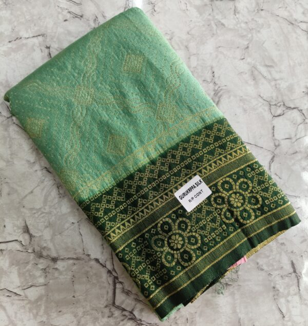 Kaddi Border Georgette Saree | VPC 124