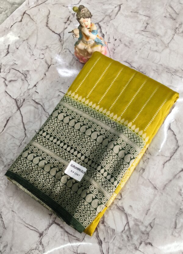 Kaddi Border Georgette Saree | VPC 111