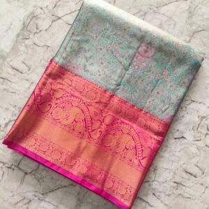 Semi Kanchi Pattu Saree | VPC 203
