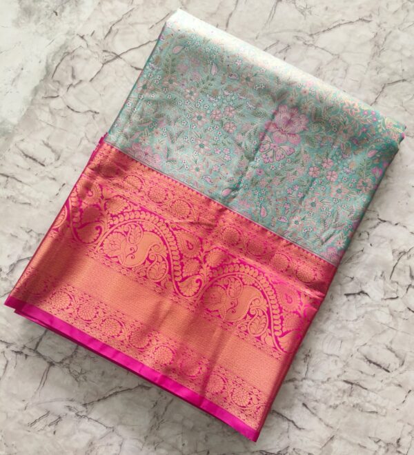 Semi Kanchi Pattu Saree | VPC 203