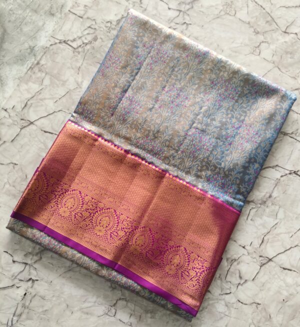 Semi Kanchi Pattu Saree | VPC 204