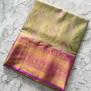 Semi Kanchi Pattu Saree | VPC 205