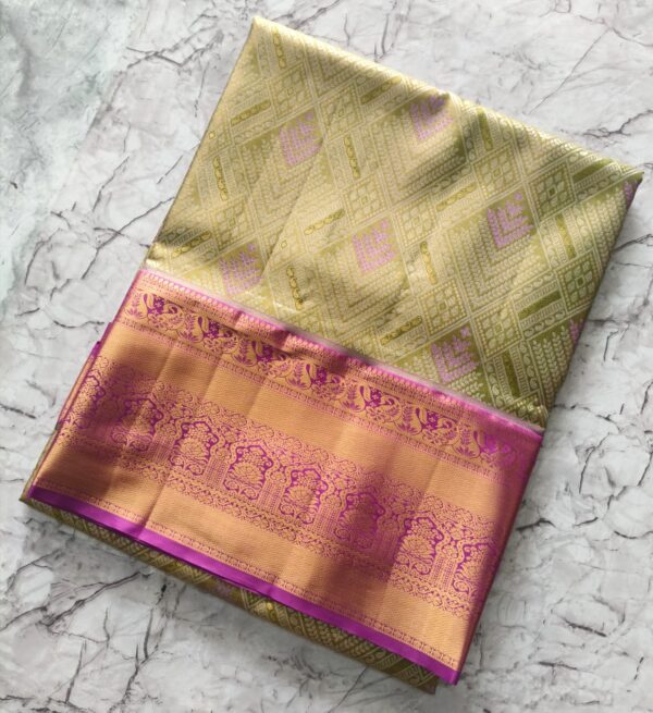 Semi Kanchi Pattu Saree | VPC 205