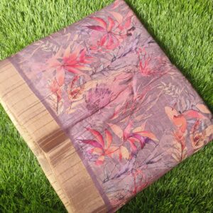 Printed Semi Dola Silk Sarees1