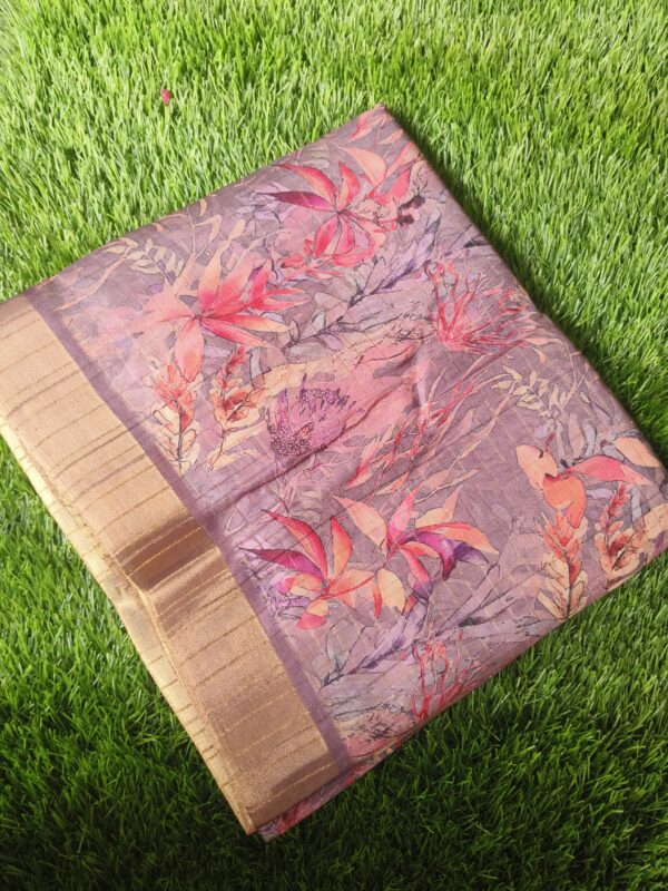 Printed Semi Dola Silk Sarees1