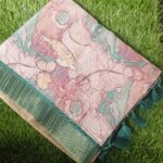 Printed Semi Dola Silk Saree 12