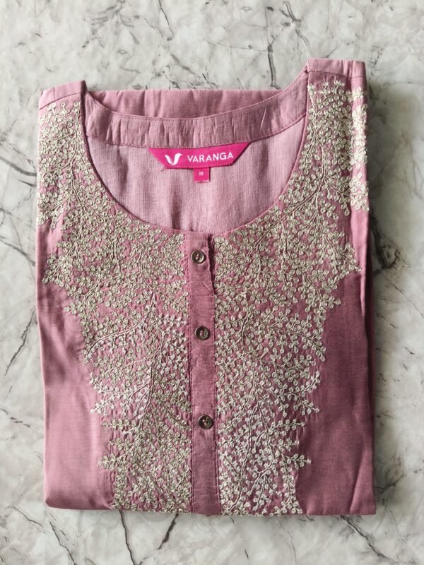 Chanderi Silk | Lavender Colour | VPC Lavender