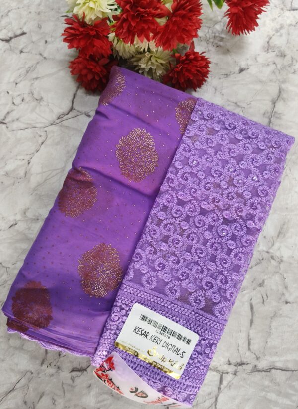 chiffon printed saree